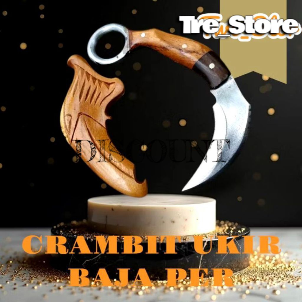 Kerambit Ukir Baja Per