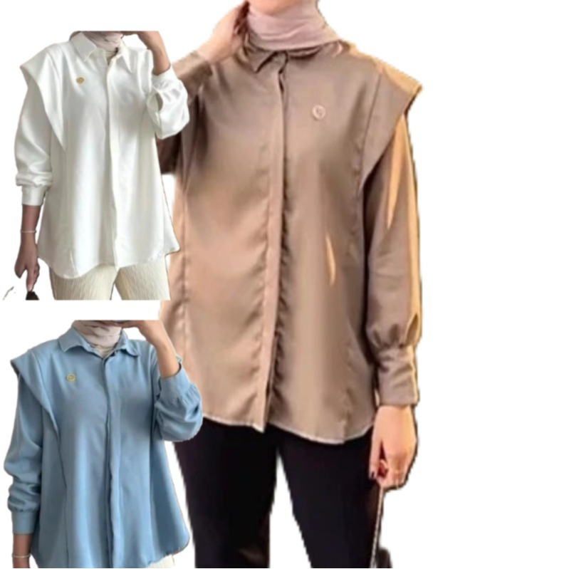 Trexus > TXS0015ER Orasyi Blus / BLUS WANITA MODEL TERBARU / BLUS KEREN KEKINIAN / ORASYI BLOUSE / A