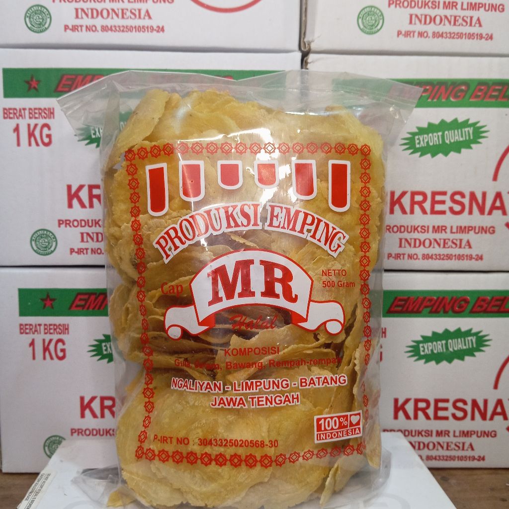 

EMPING benggol manis full kering kemasan 500g