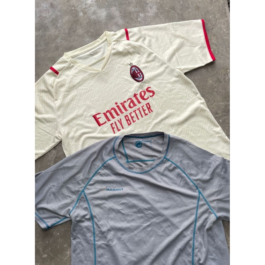 KAOS OLAHRAGA THRIFT BRANDED PRIA