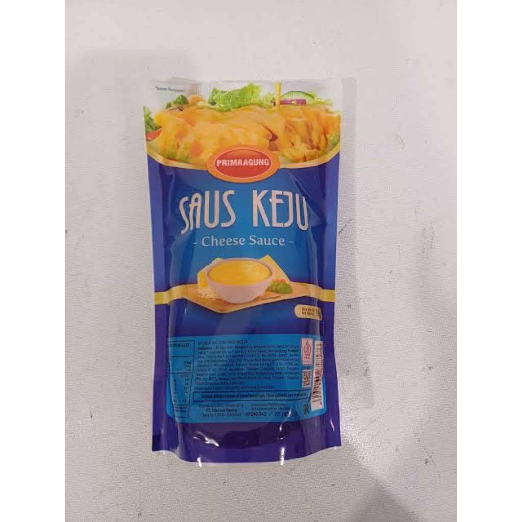 

Saus Keju Prima Agung 1kg / Saos Keju / Cheese Sauce