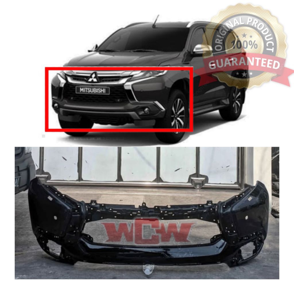 bumper bemper depan Mitsubishi pajero sport 2016 2017 2018 2019 2020 original copotan