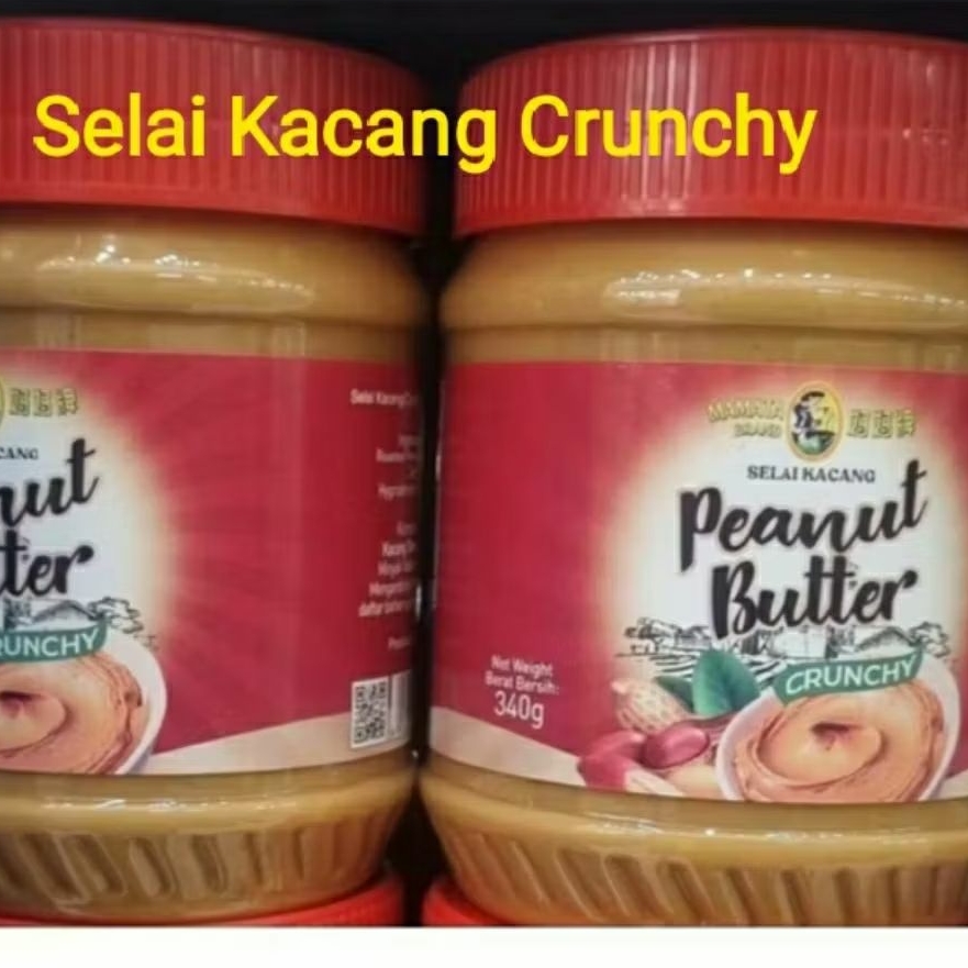 

Peanut Butter Creamy Original & Peanut Butter Crunchy 340gr