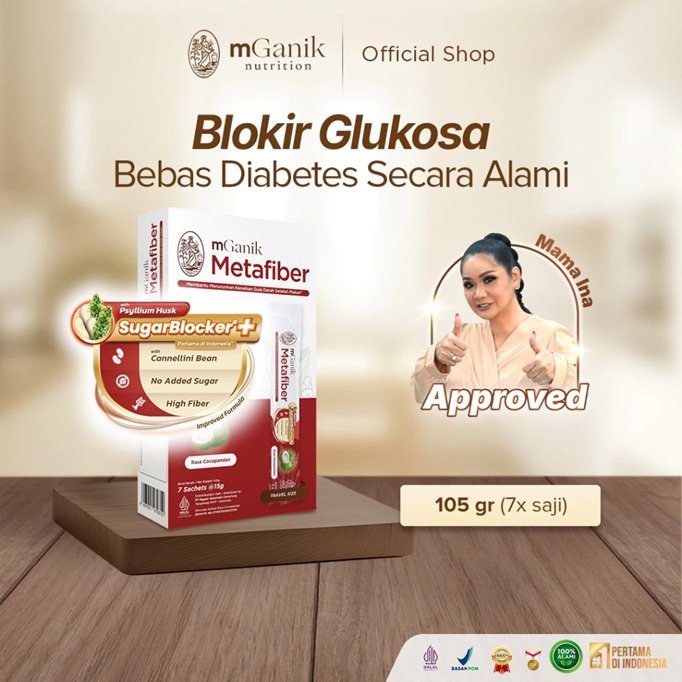 mGanik Metafiber Cocopandan 7 Sachet