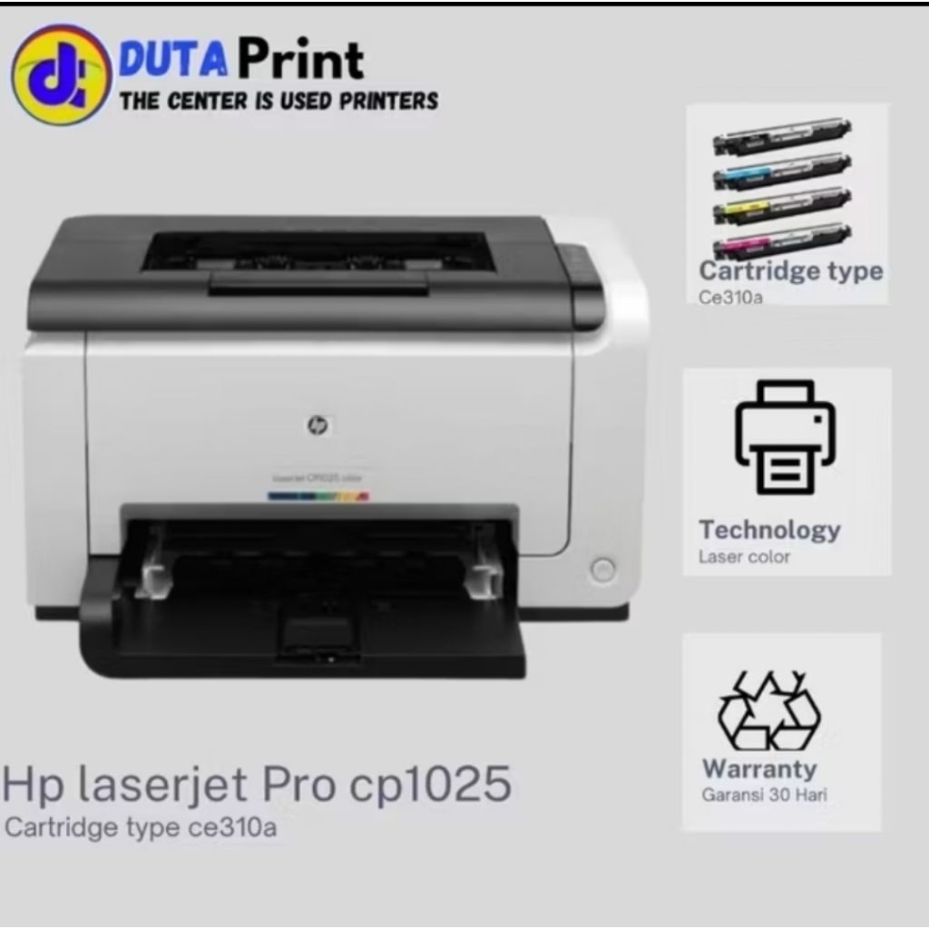 Printer laserjet warna hp cp1025