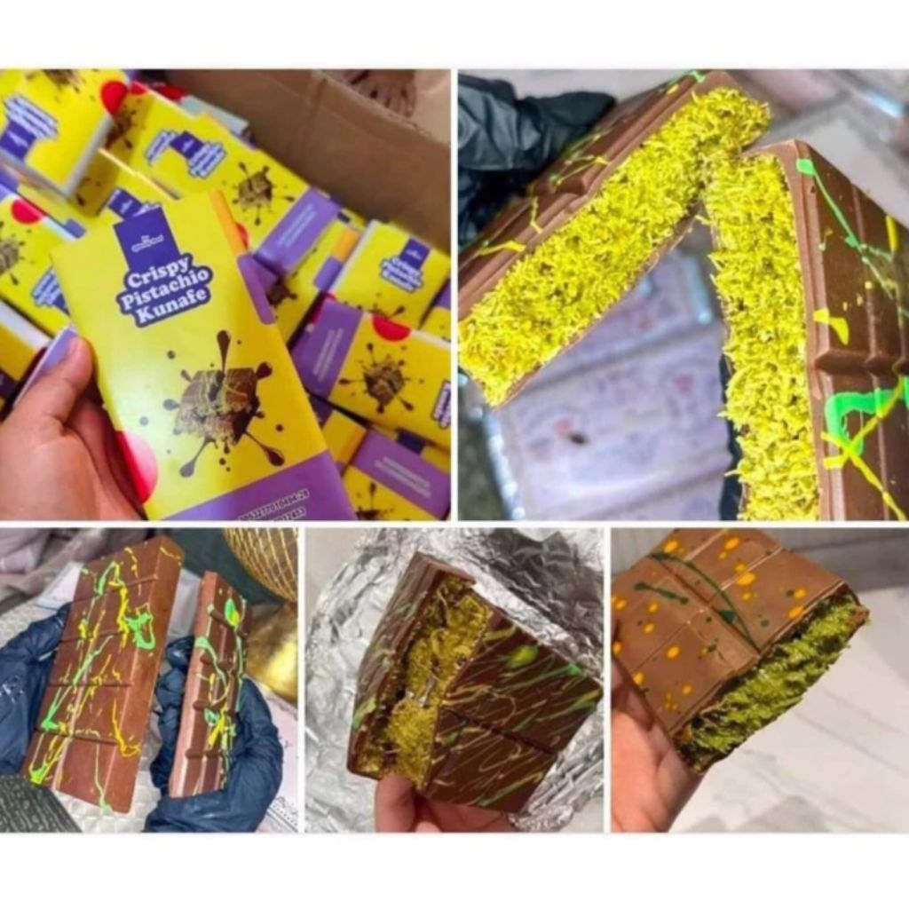 

⭐COD/Kirim Dalam 24 Jam⭐ Coklat Dubai/Internet-famous Dubai Chocolate/Coklat Kunafa Pistachio/Coklat Dubai Pistachio Coklat isi /Chocolate Bar Crispy Pistachio Kunafe