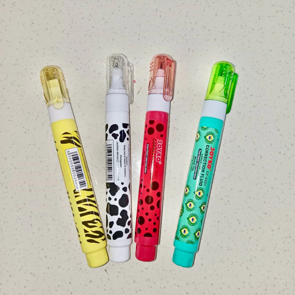 

Correction Fluid Joyko Savanna CF-S221 Cairan Koreksi Ujung Metal 18 ml