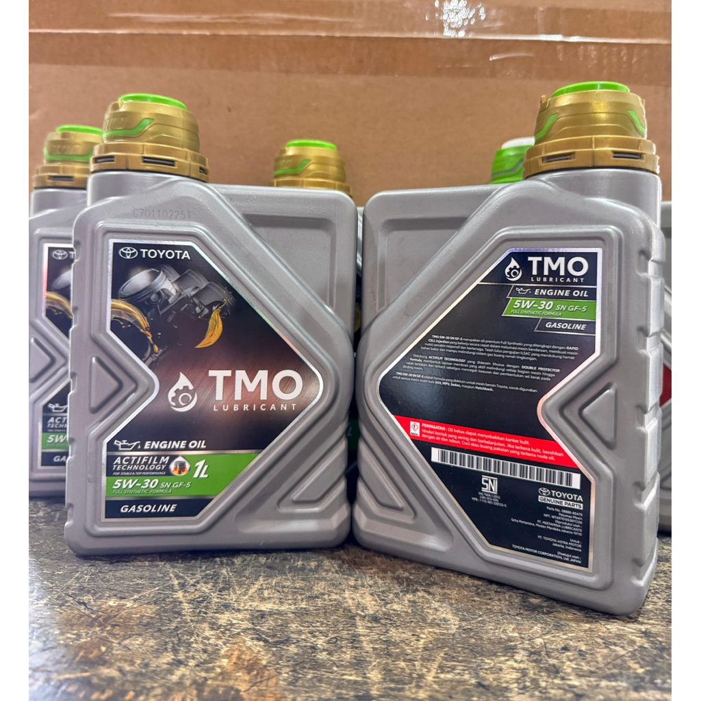 Oli Mesin TMO Original toyota SAE 5W30 SN GF5 1 Liter