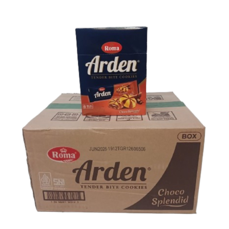 

Roma Arden 1 karton isi 8 box Rasa Choco Splendid Yogurt Strawberry