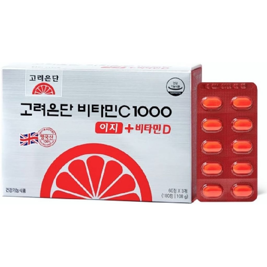KOREAN EUNDAN Vitamin C 1000mg + Vitamin D 1000 iu (Daya Tahan Tubuh)