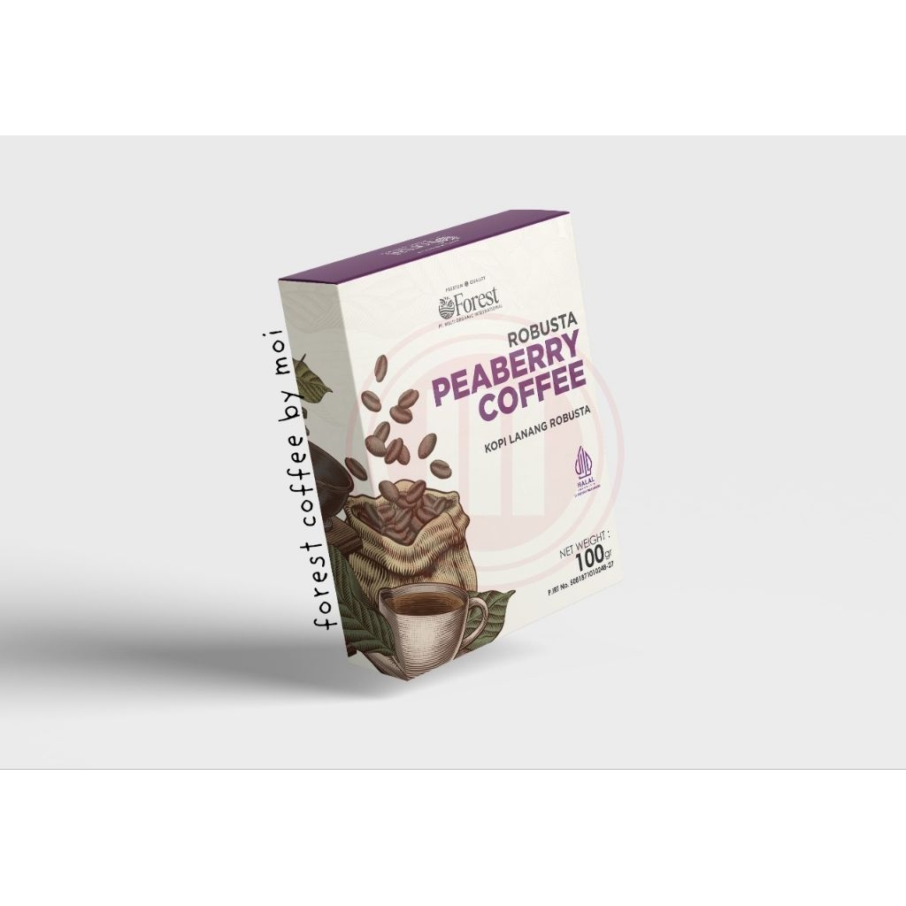 

Kopi Lanang Robusta (Peaberry Coffee)