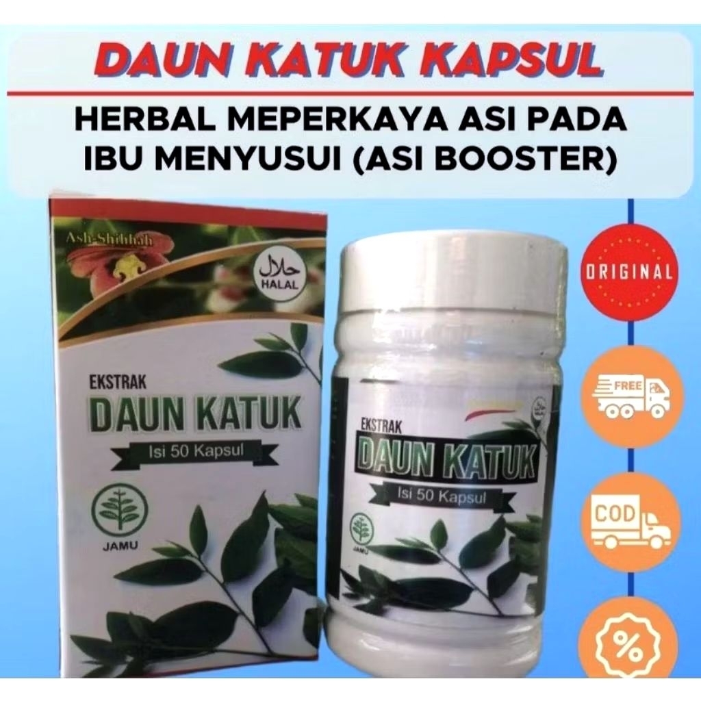 KAPSUL DAUN KATUK / ASI BOOSTER