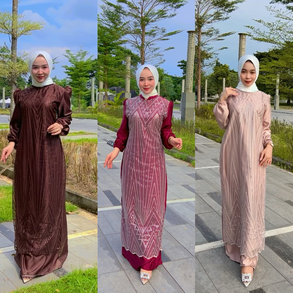 Arabian DRESS / DRESS satin DRESS lamaran DRESS pesta