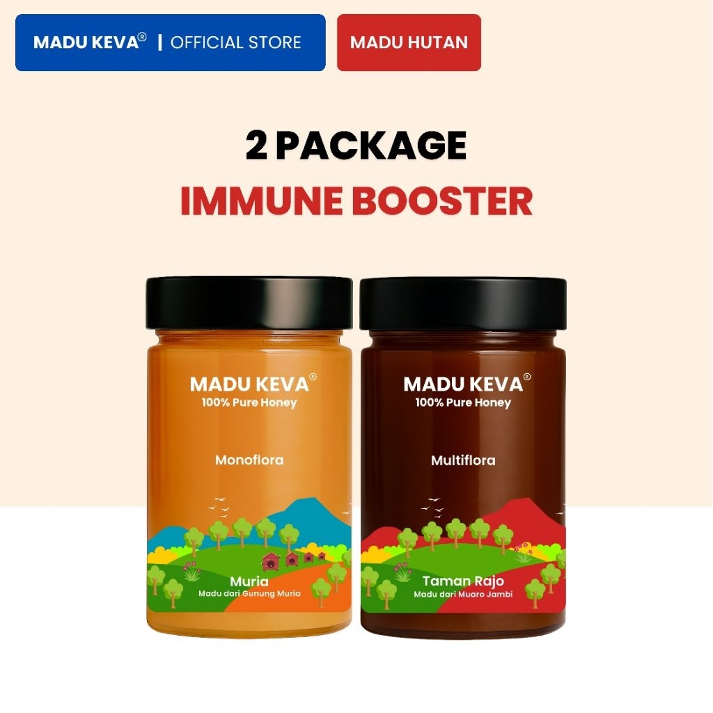 

Madu Keva Gunung Muria, Taman Rajo 500gr Bundle - Madu Murni