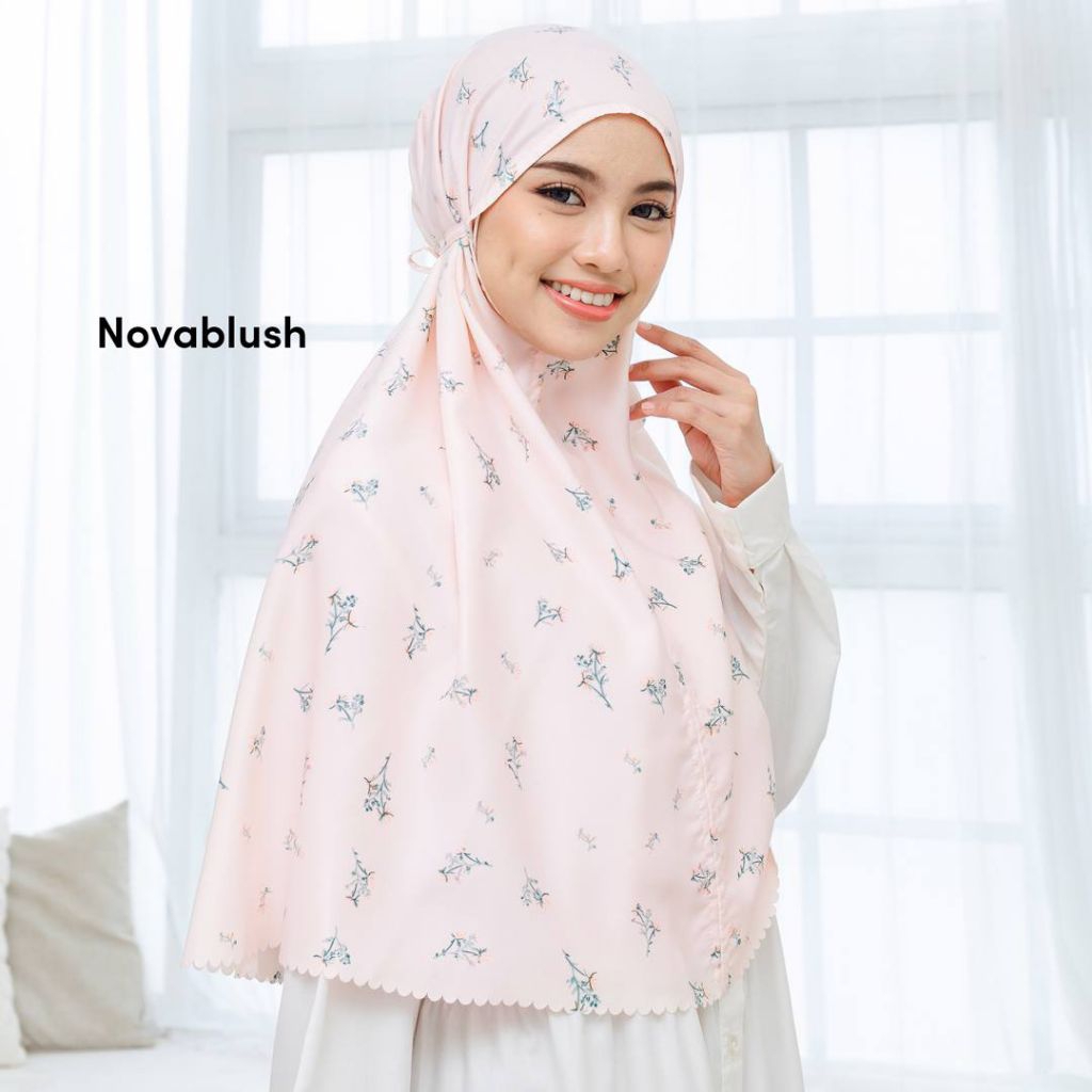 Hijab instant Bergo Motif lasercut