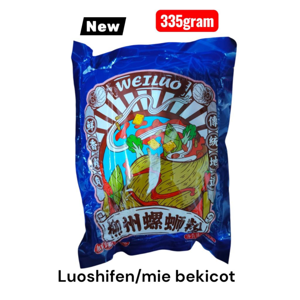 

Mie Instan Pedas Weilu Luo Si Fen Khas Cina Rasa Otentik