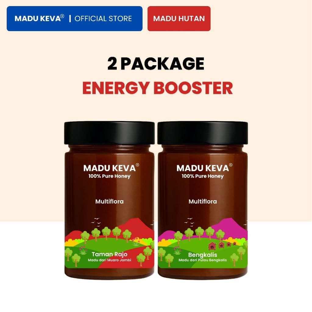

Madu Keva Bengkalis Riau, Madu Hutan Jambi 500gr Bundle - Madu Murni