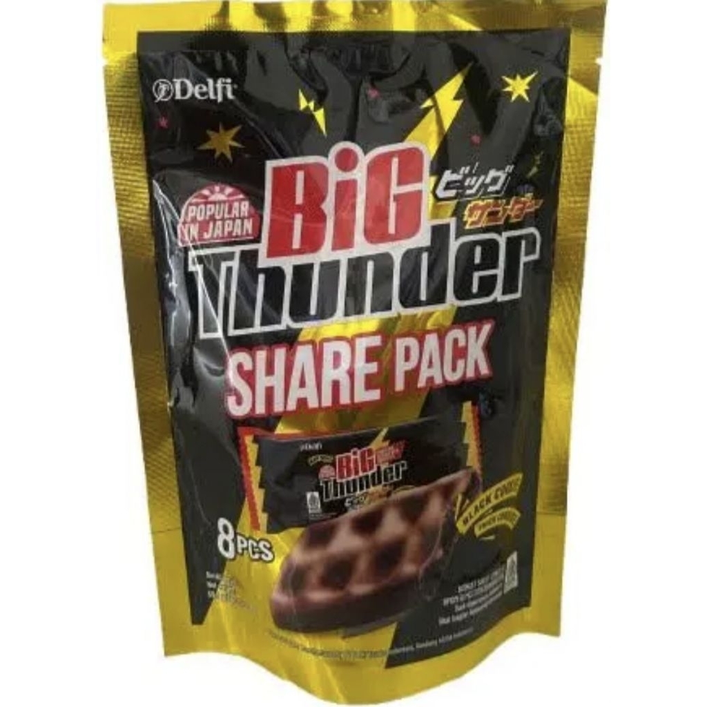 

Delfi Big Thunder 8 x 7,4 gram / coklat