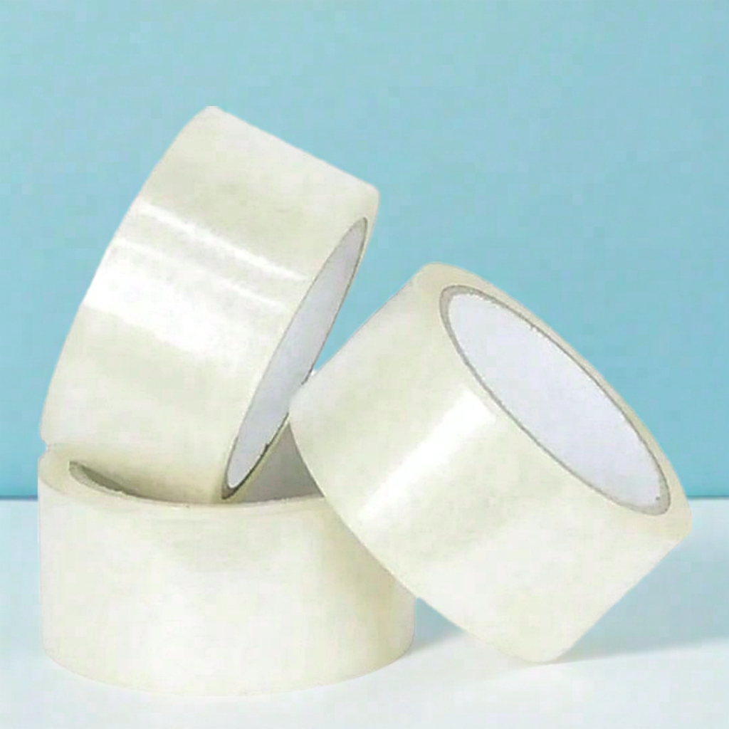 

Tape Isolasi Lakban Bening 2" Inch 45mmx90yard Termurah