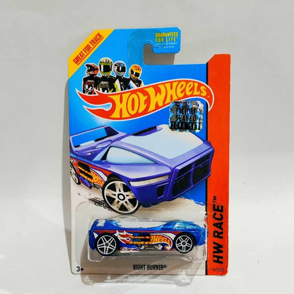 HOTWHEELS / HOT WHEELS FACTORY SEALED - NIGHT BURNER TREASURE HUNT