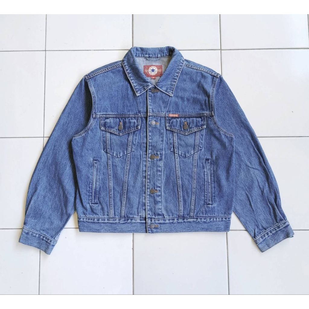 Jaket Jeans Denim CONVERSE Japan