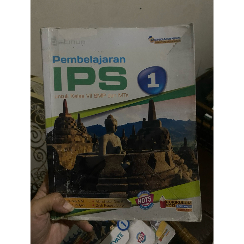 buku ips kelas 7 platinum kelas 1 SMP