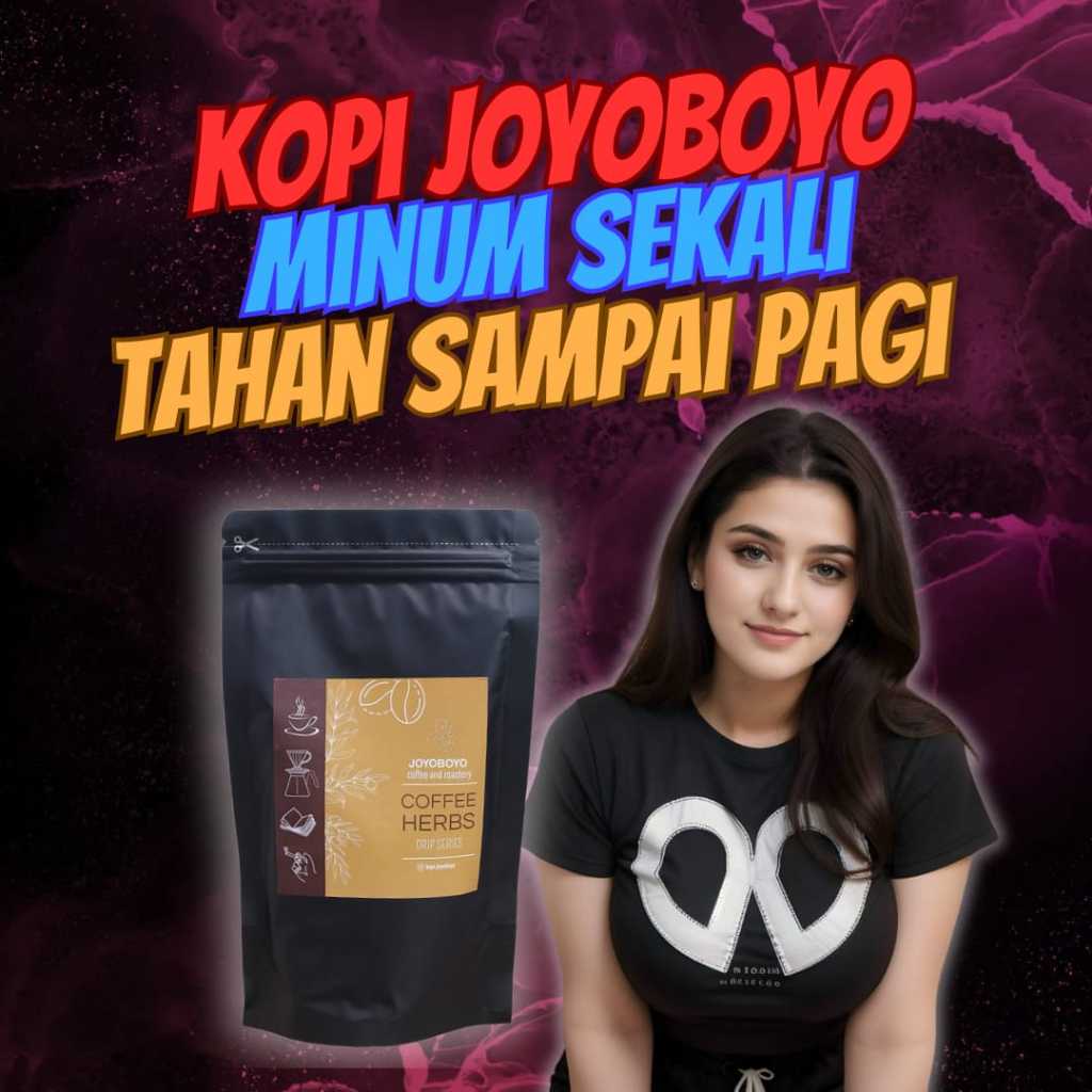 

Kopi Herbal Joyoboyo Meningkatkan Stamina Pria Isi 150 Gram