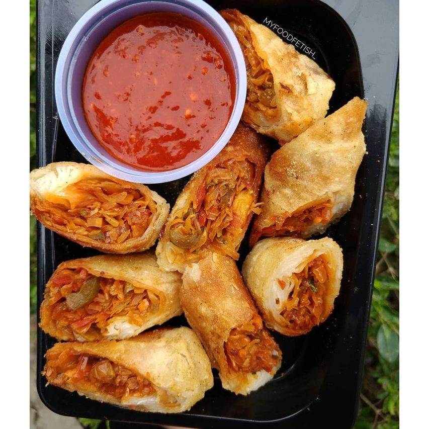 

Risol Ayam Suwir Pedas isi 5 pcs/pack