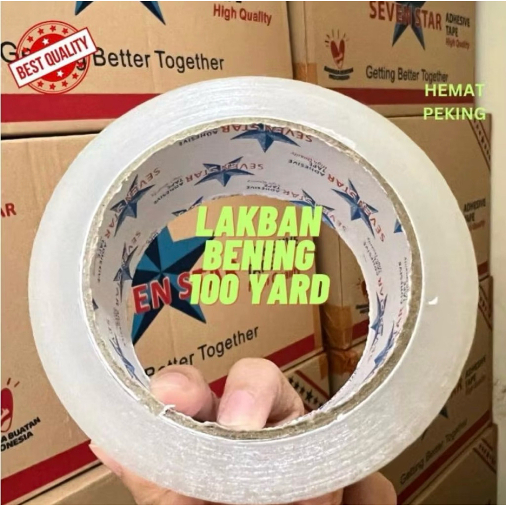 

Shazeashop - Lakban Bening 45mm x 100 Yard
