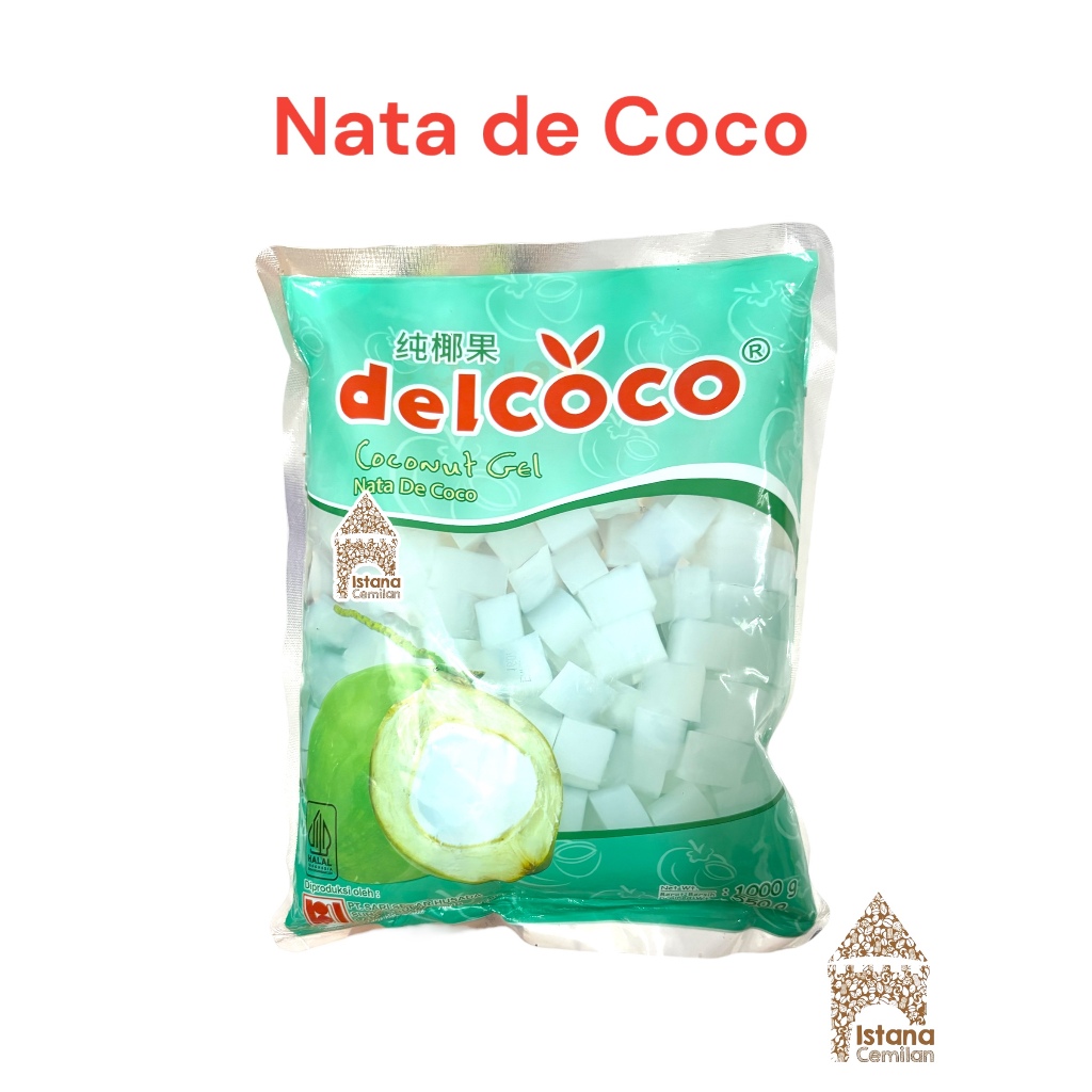 

Delcoco Nata de Coco Sari Kelapa Coconut Gel 1 KG
