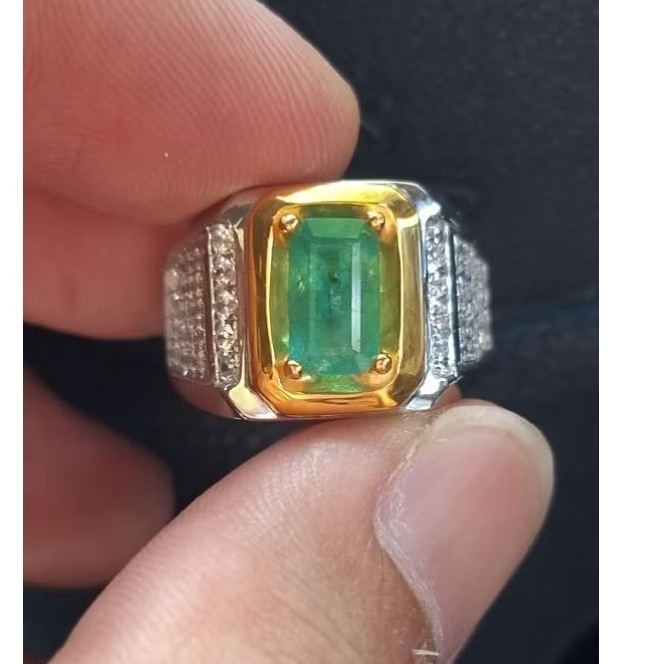 Natural emerald beryl / zamrud memo GRI Lab