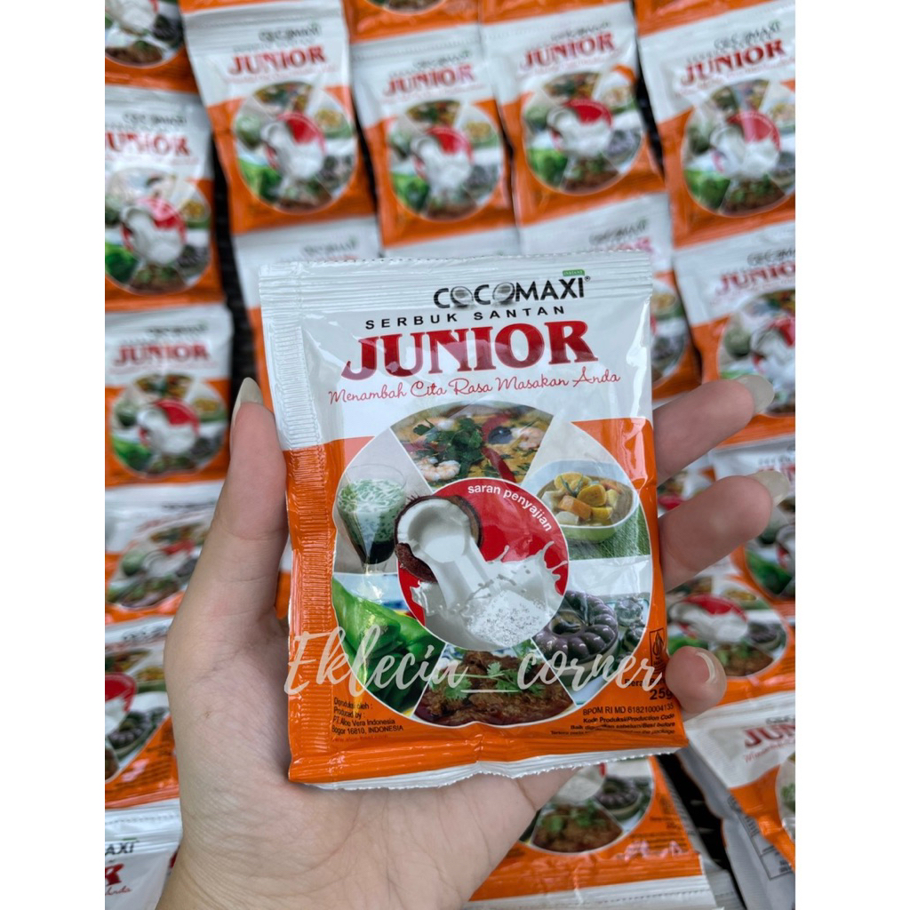 

Santan Bubuk Junior / Cocomaxi Junior / Santan Bubuk 25gr x 10