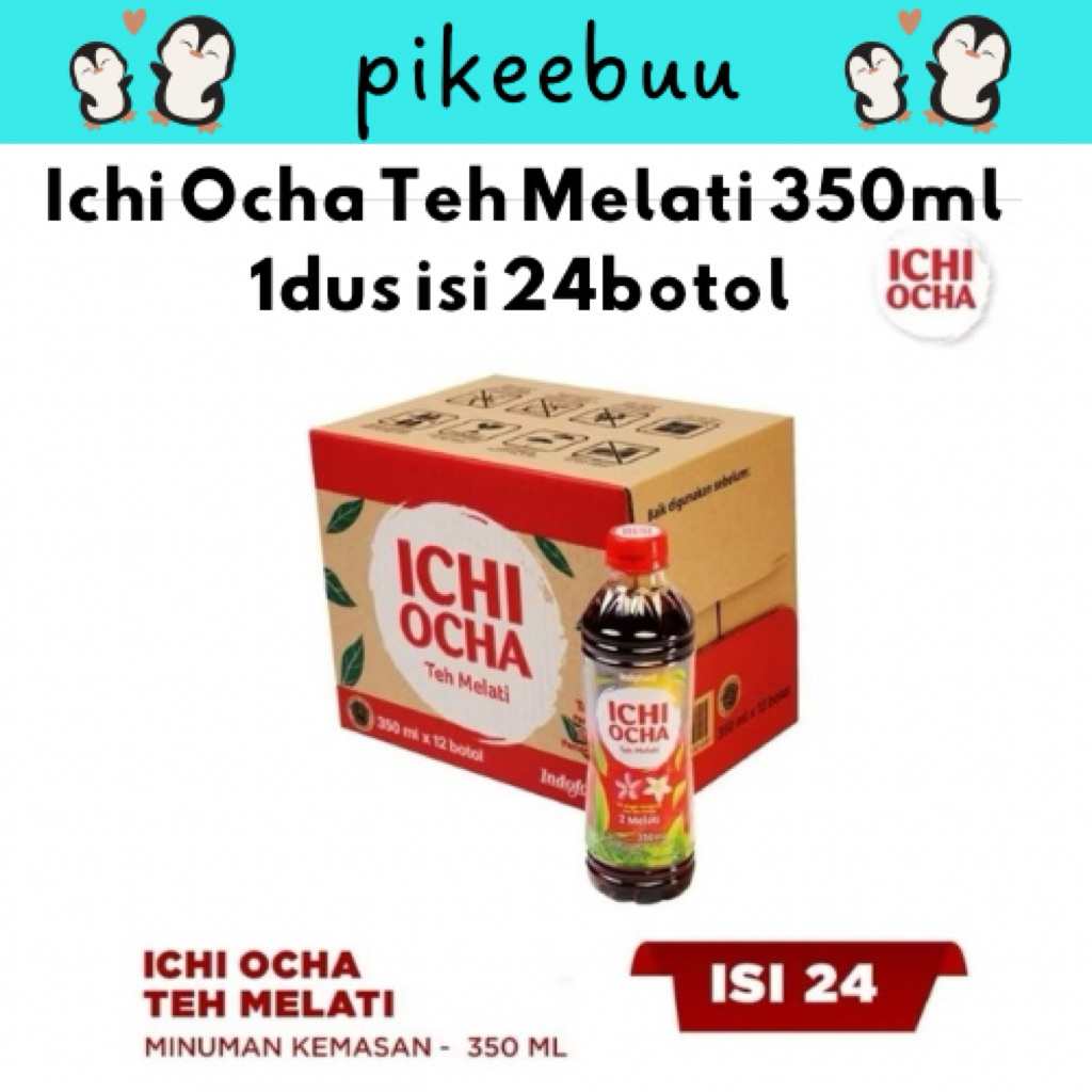 

(INSTANT ONLY) Ichi Ocha Teh Melati / Teh botol Ichi Ocha 1 karton