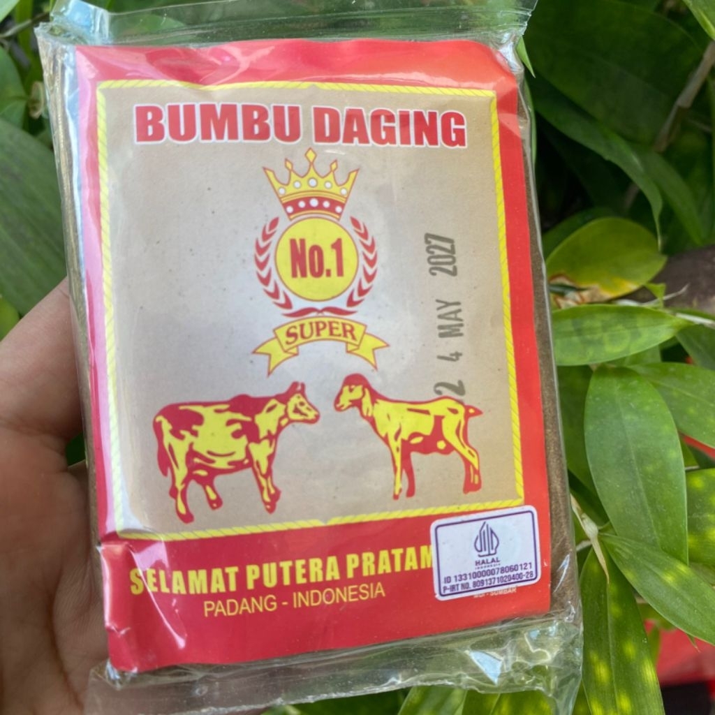 

(1 PACK ISI 20 PCS) BUMBU DAGING SUPER NO.1