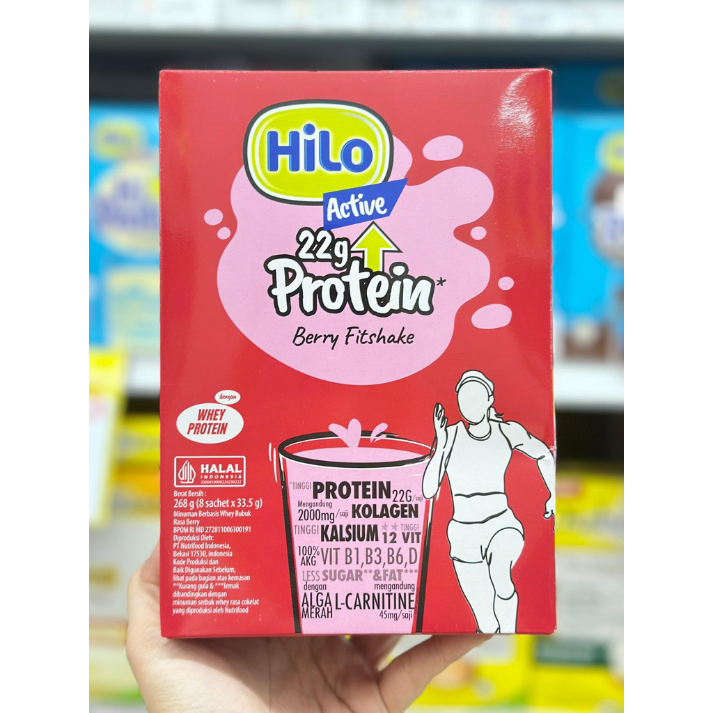 

Hilo Active 22g Protein Berry Fitshake