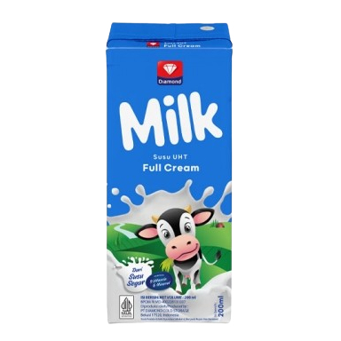 

DIAMOND UHT MILK FULL CREAM 200 ML 8999898962540