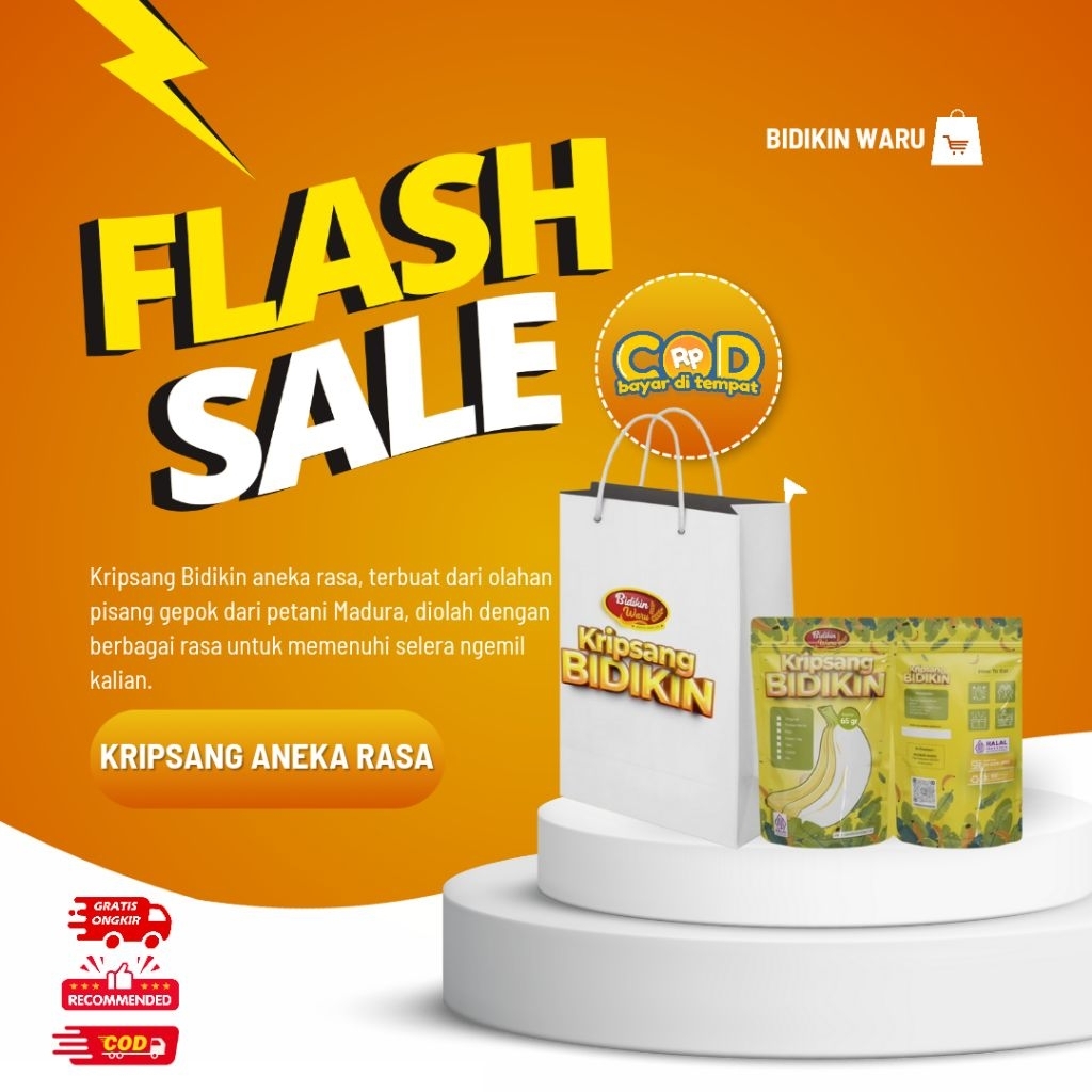 

KRIPIK PISANG GEPOK BIDIKIN WARU ANEKA RASA