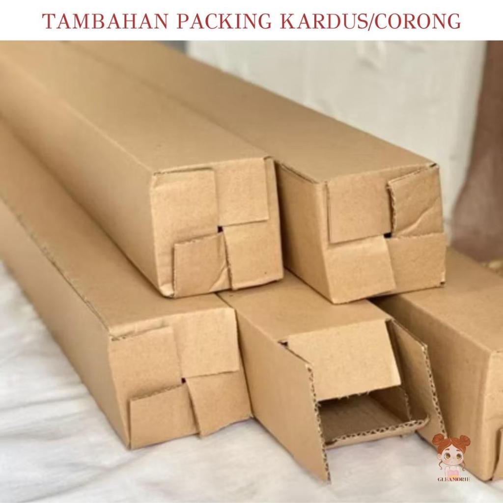 

corong kardus [extra packing] wajib beli agar barang aman