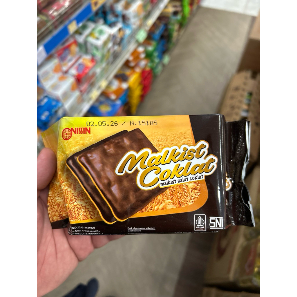 

Nissin Malkist Coklat 140gram