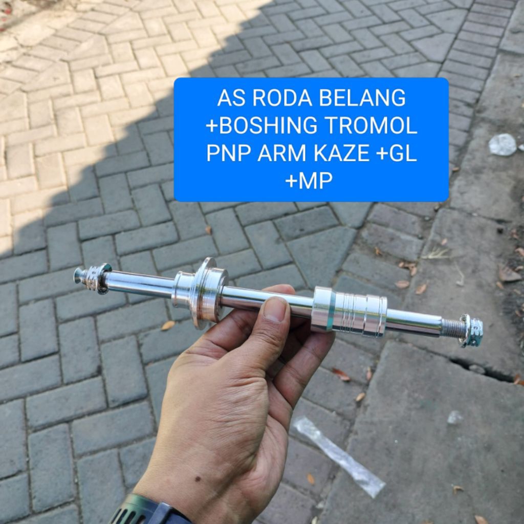 AS RODA BELAKANG ARM KAZE KAZE SET BOSH TROMOL MEGA PRO TIGER GL100 GL 125