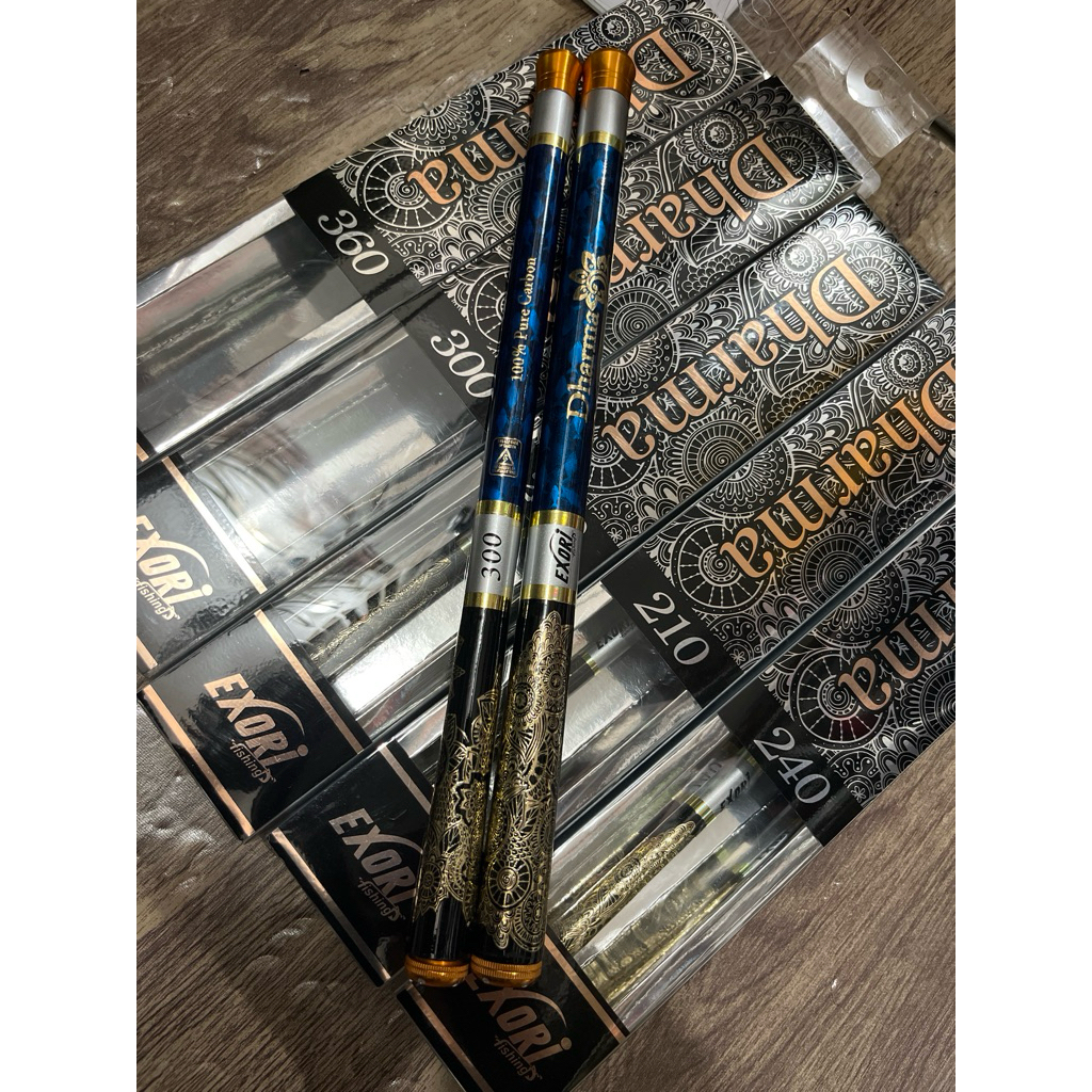 TEGEK EXORI DHARMA RUAS PENDEK 210/240/270/300/360cm #tegekcarbon