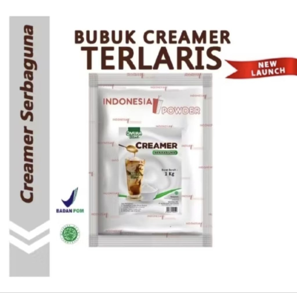 

1kg Omura creamer powder - krimer minuman - bubuk krimer