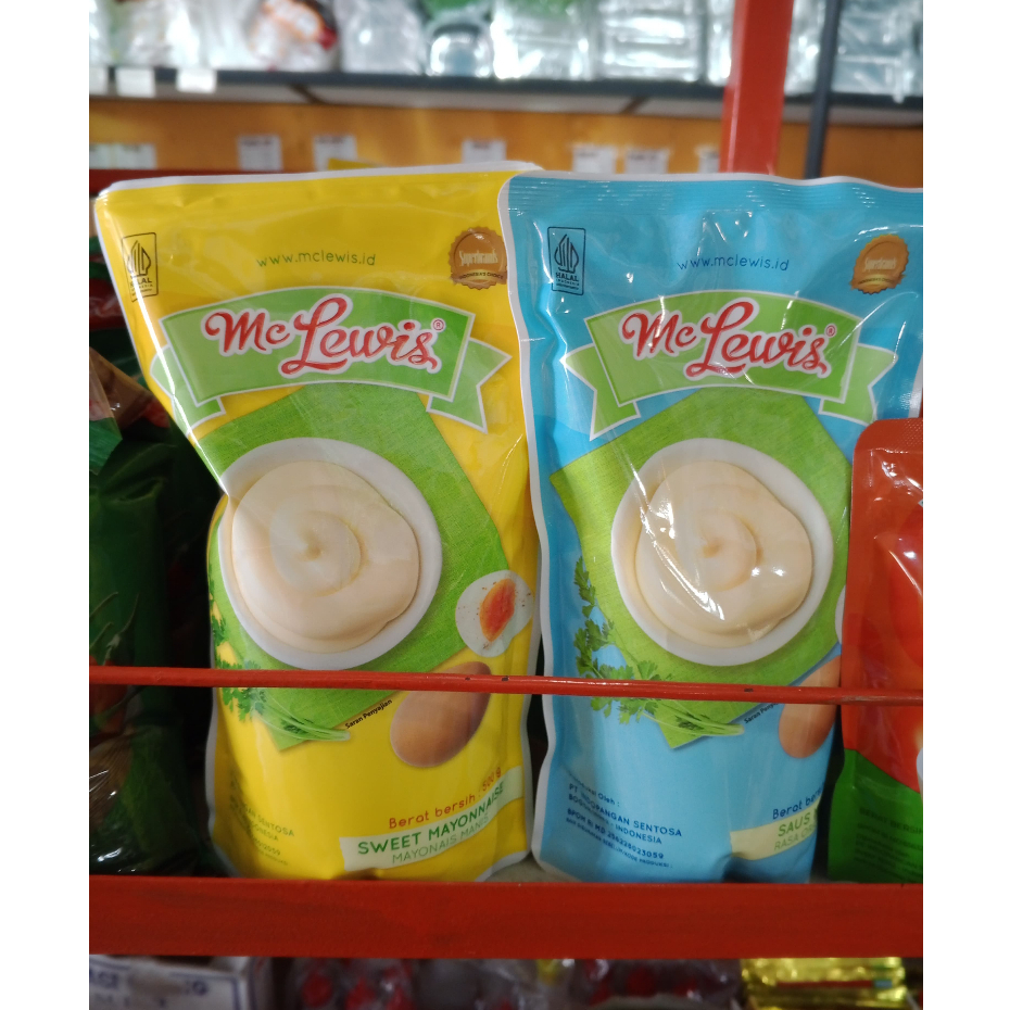 

McLewis Mayonise Original & Sweet Mayo Manis 500gr - Saus Mayo