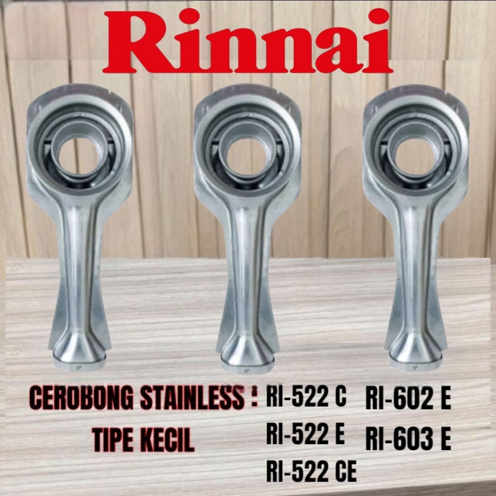 CEROBONG RINNAI KECIL / CEROBONG KOMPOR RINNAI RI 522 C RI 522 E RI 522 CE RI 602 E RI 603 E / CEROB