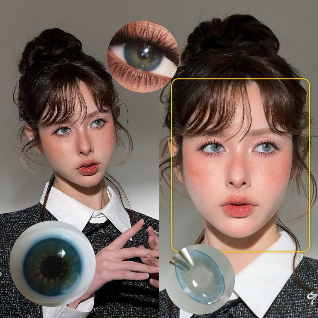 SOFTLENS KSS-EYE AURORA BLUE / NORMAL ONLY