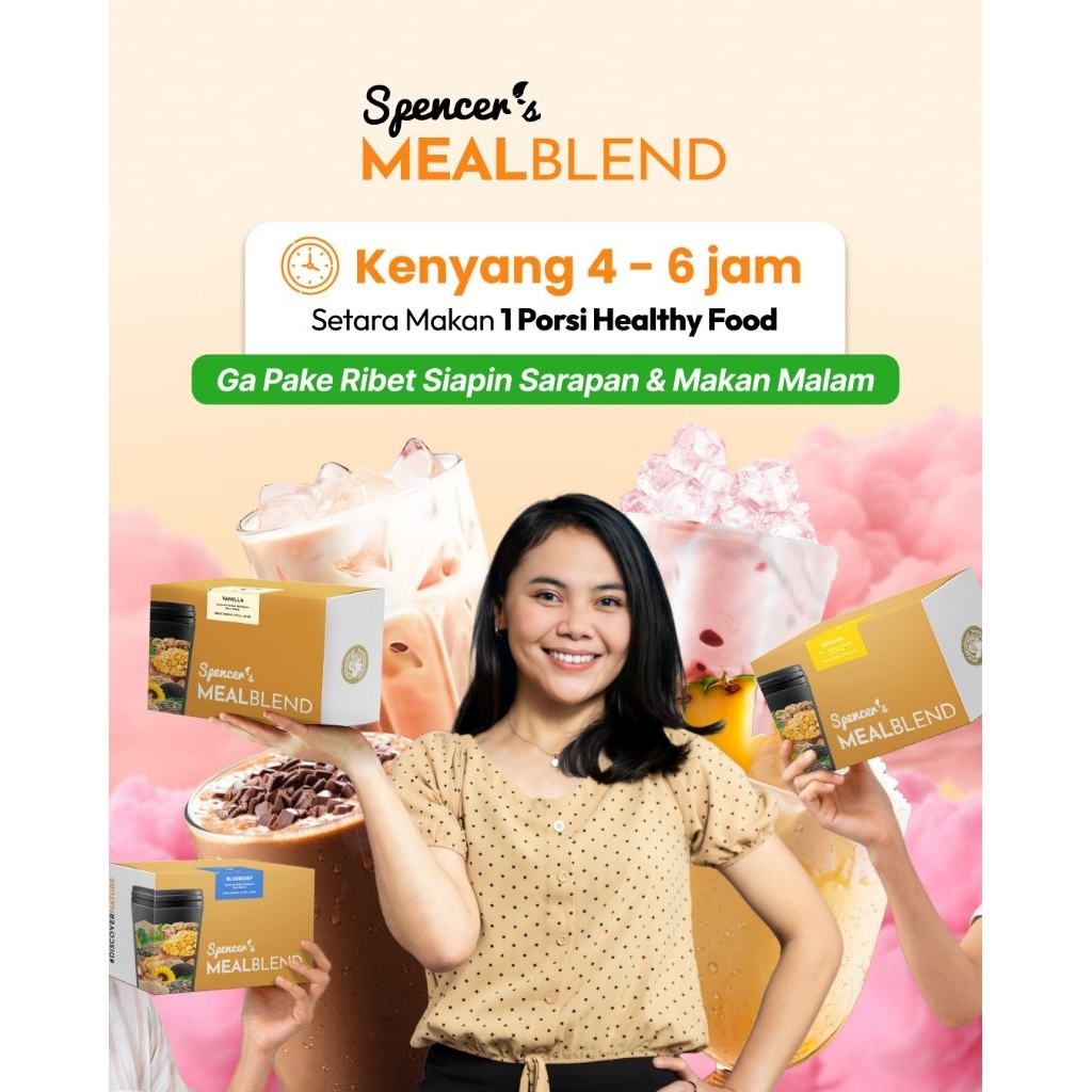 

spencer's Mealblend Superfood rasa cappuccino