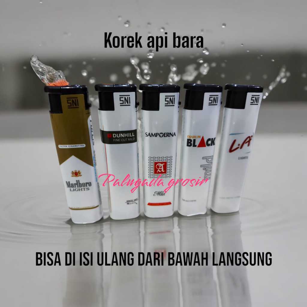 Korek Api Model Bara Bisa Di Isi Ulang Langsung / Korek Api Bara Isi Ulang