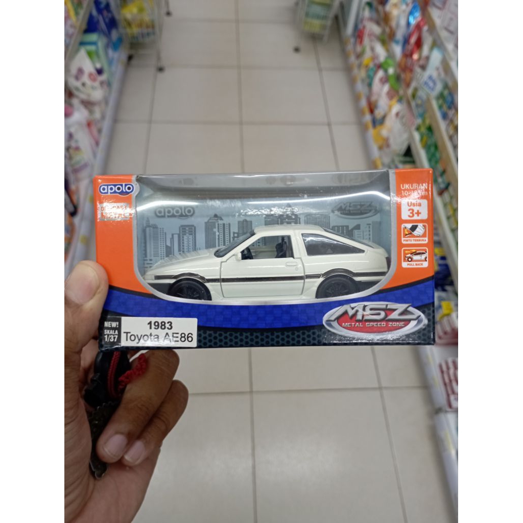 Apolo Msz Diecast Toyota Ae86