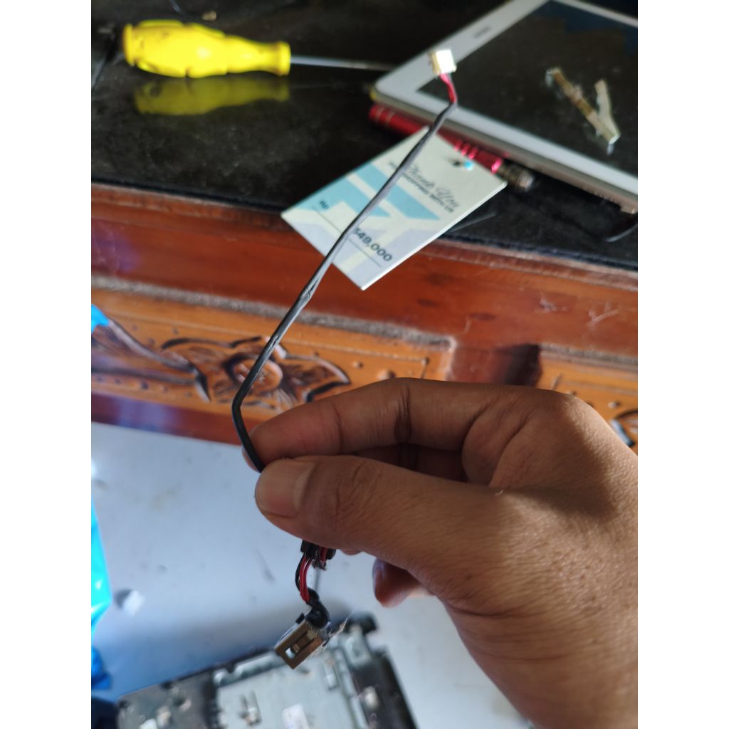 port charger  laptop Lenovo g470 g475 ori