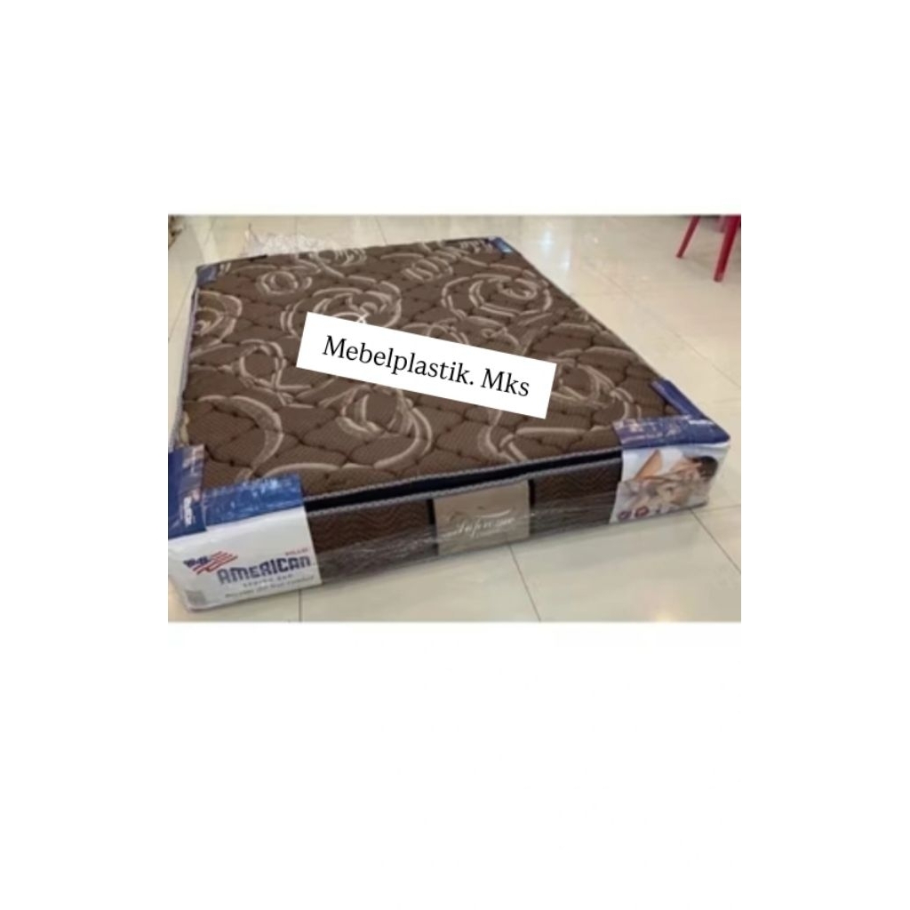 Kasur Springbed American Supreme Pillow No 1 Nomor 2 / Matrass Springbed Per